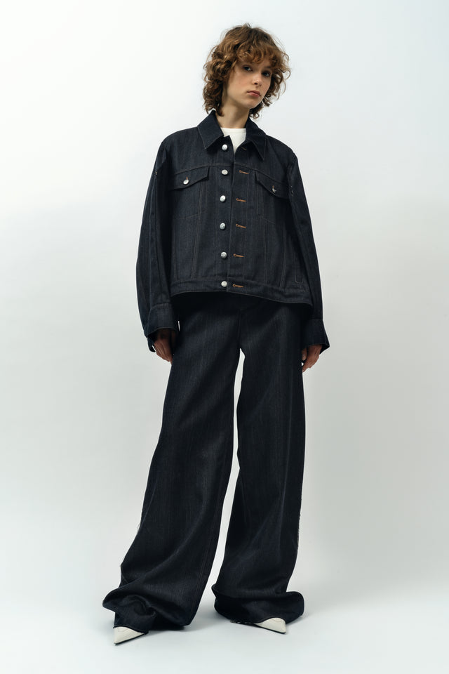 PONCHO DENIM jacket